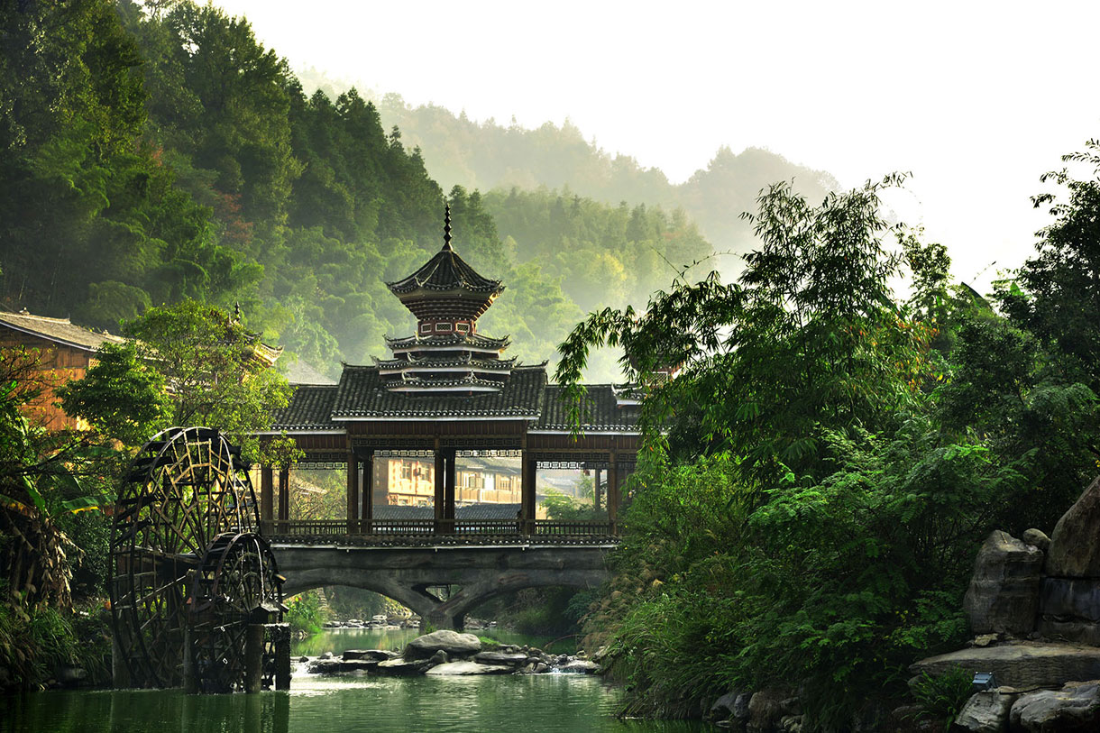 贵州遵义有一座乌江寨，山清水秀，充满浪漫，是休闲旅游的好去处|乌江|吊脚楼|纸坊_新浪新闻