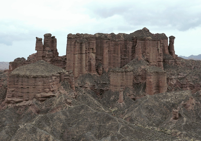 冰沟丹霞 大自然赐予的奇观