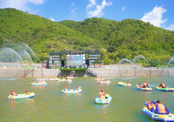 京郊自驾1.5h：蓟州车神架，青山绿野间，畅玩津门漂流记！