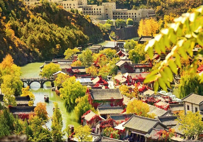携红叶秋风，入画境密云|这个秋天与古
